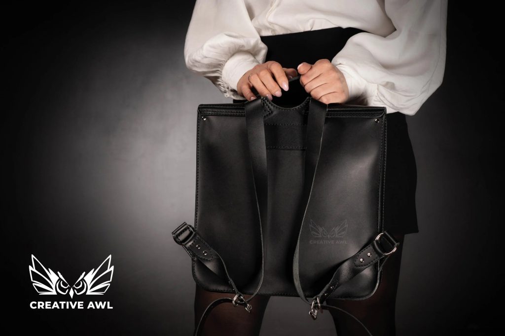 图片[2]-手工皮具图纸 蛇图案背包ca274-皮艺果手工皮具图纸