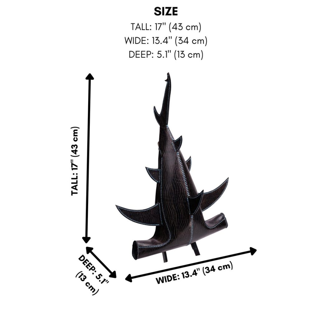 图片[2]-手工皮具图纸 鲨鱼挎包vp238-皮艺果手工皮具图纸