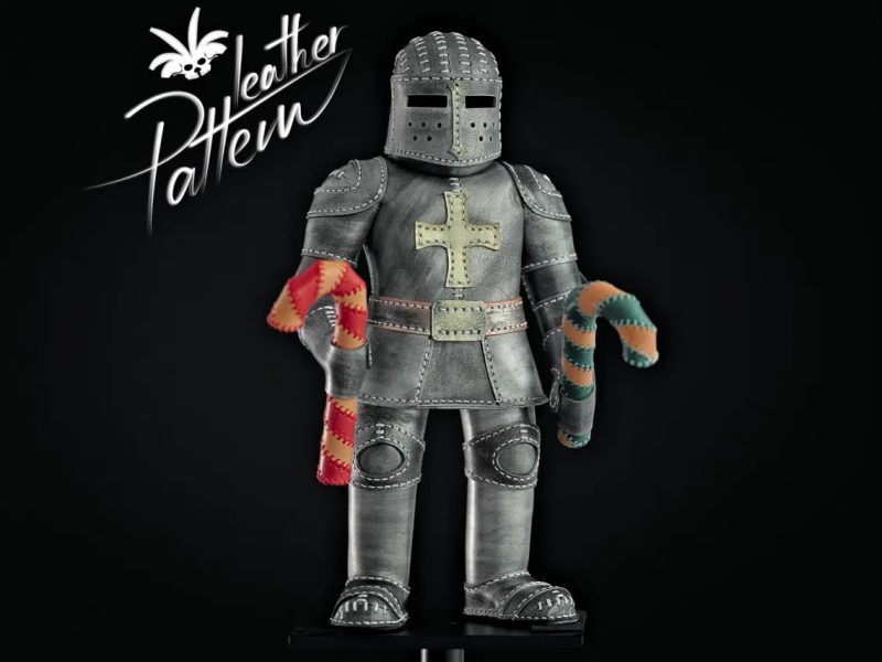 手工皮具图纸 中世纪小兵lh122-皮艺果手工皮具图纸