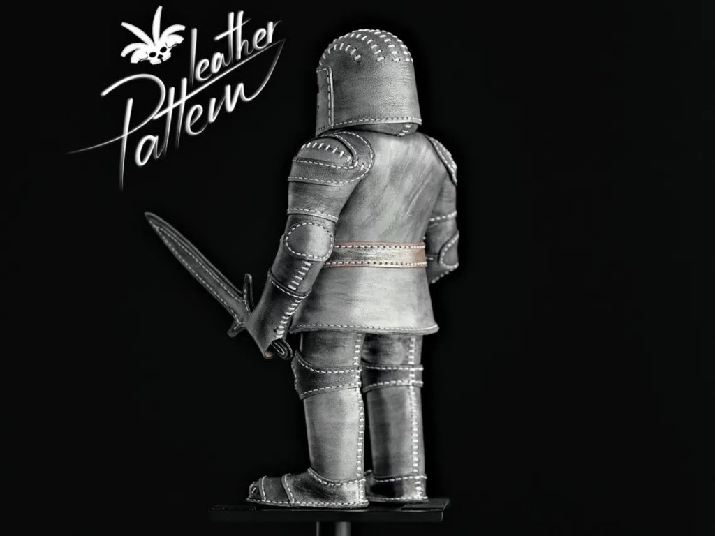 图片[3]-手工皮具图纸 中世纪小兵lh122-皮艺果手工皮具图纸