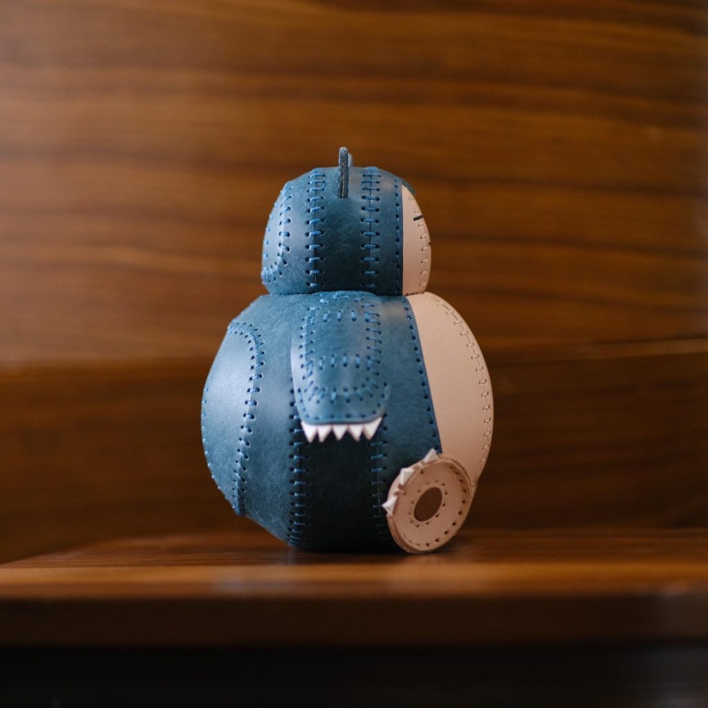 图片[3]-手工皮具图纸 卡比兽沉睡娃娃mw007-皮艺果手工皮具图纸