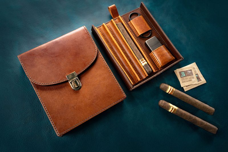 手工皮具图纸 雪茄盒ca277-皮艺果手工皮具图纸