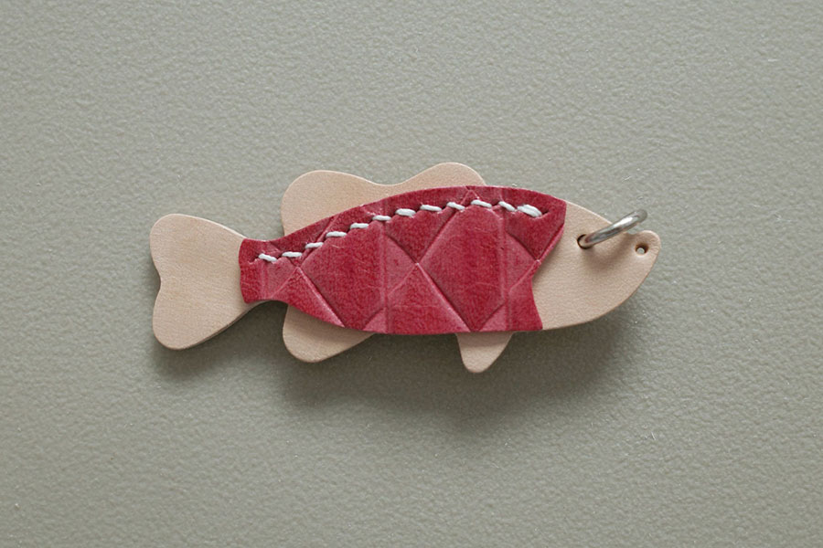 图片[2]-年年有鱼-皮艺果手工皮具图纸