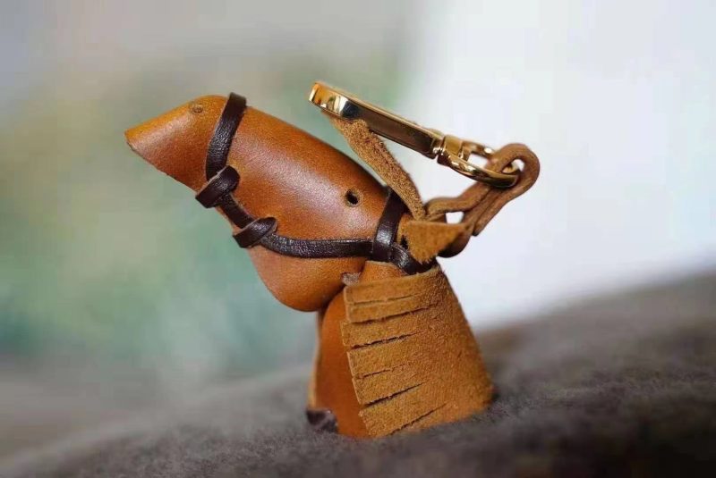 马头挂件-皮艺果手工皮具图纸