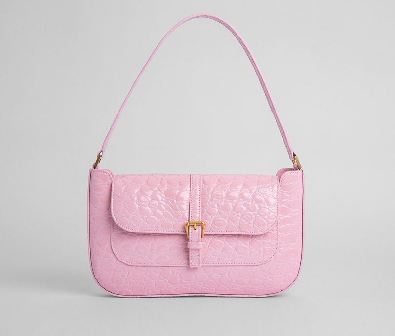 法棍腋下包-皮艺果手工皮具图纸