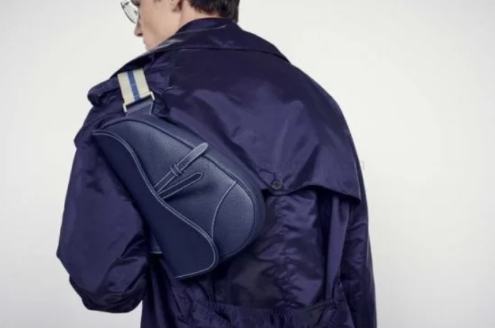 迪奥 胸包-皮艺果手工皮具图纸