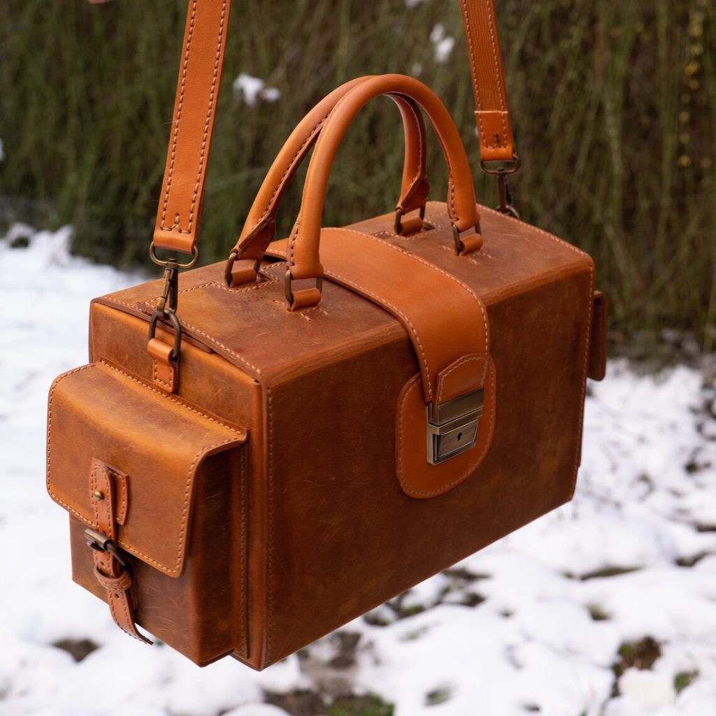 图片[2]-皮艺果图纸 医生包 vp240-皮艺果手工皮具图纸