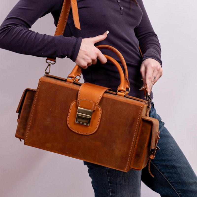 皮艺果图纸 医生包 vp240-皮艺果手工皮具图纸