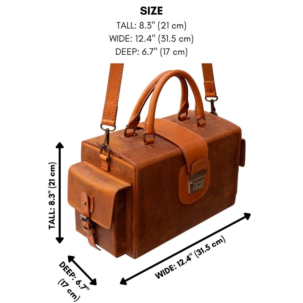 图片[3]-皮艺果图纸 医生包 vp240-皮艺果手工皮具图纸