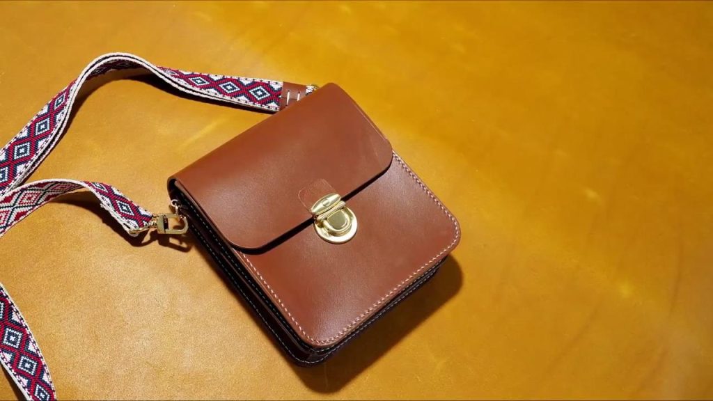 图片[1]-单肩小挎包 bc036-皮艺果手工皮具图纸