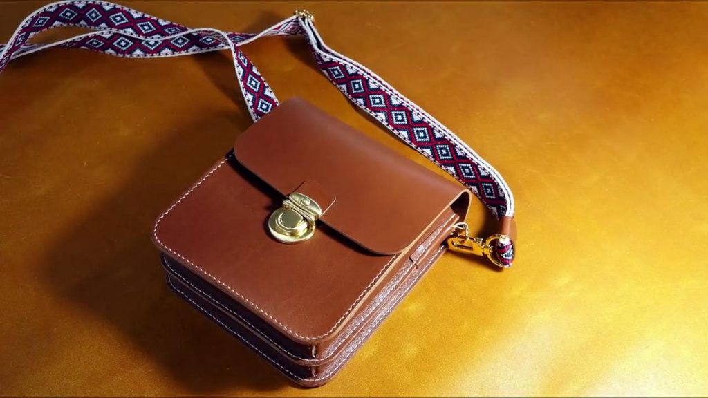 图片[2]-单肩小挎包 bc036-皮艺果手工皮具图纸