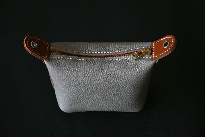 饺子零钱包-皮艺果手工皮具图纸