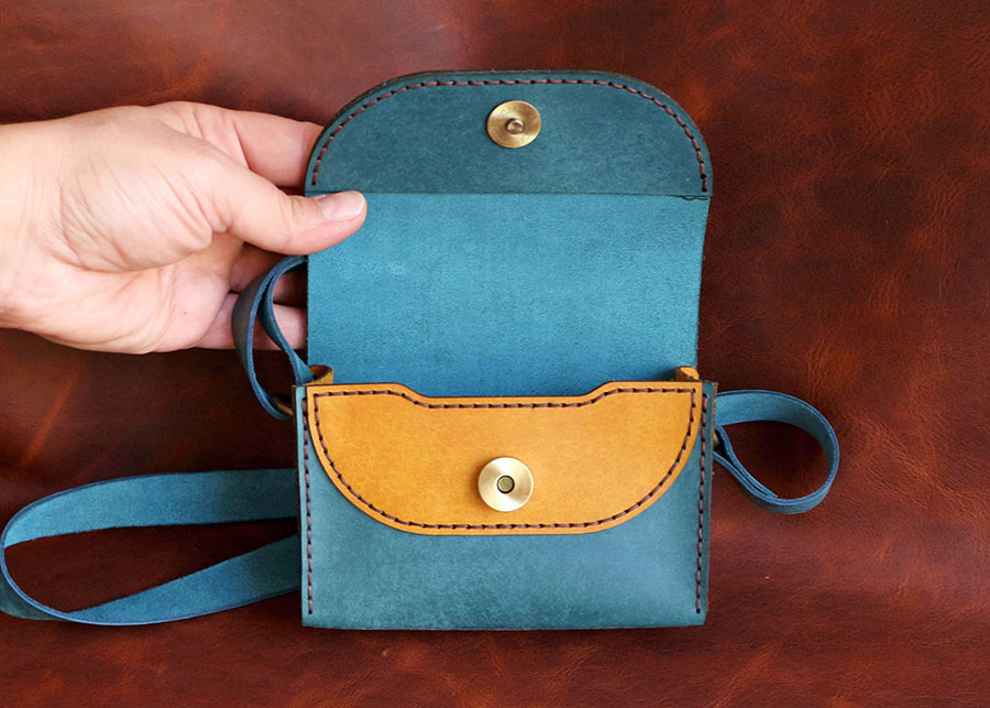 图片[1]-mini斜挎小包-皮艺果手工皮具图纸