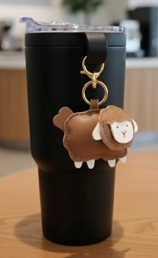 AlphaPatternz 小绵羊挂件-皮艺果手工皮具图纸