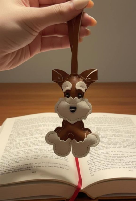 AlphaPatternz 雪纳瑞挂件-皮艺果手工皮具图纸