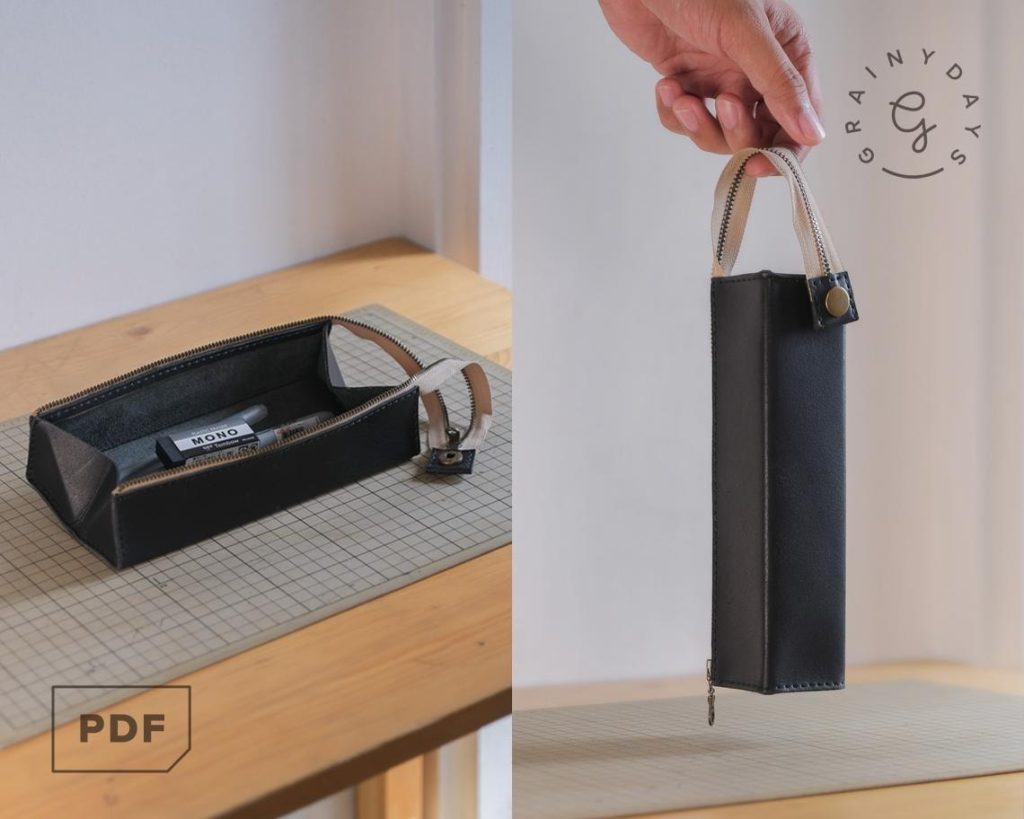 图片[3]-笔袋ph028-皮艺果手工皮具图纸