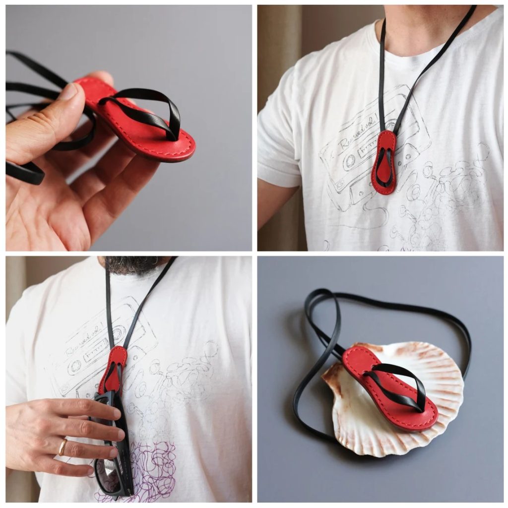 图片[3]-鞋子挂件dg010-皮艺果手工皮具图纸