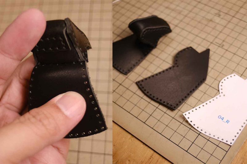 图片[8]-马头笔筒手工制作过程参考-DIY手工帖子圈子-皮具教程-皮艺果手工皮具图纸