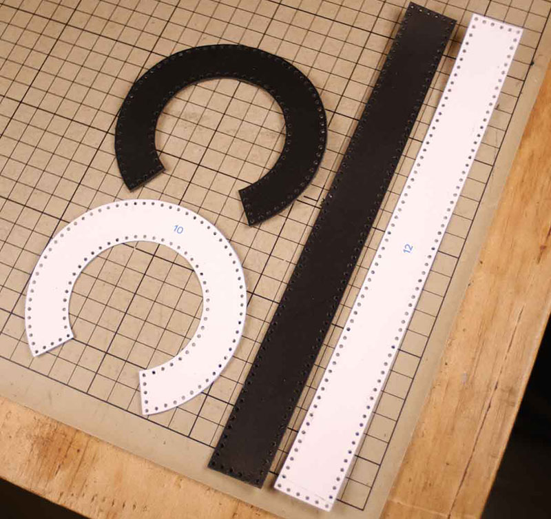 图片[21]-马头笔筒手工制作过程参考-DIY手工帖子圈子-皮具教程-皮艺果手工皮具图纸