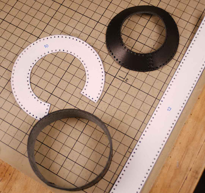 图片[23]-马头笔筒手工制作过程参考-DIY手工帖子圈子-皮具教程-皮艺果手工皮具图纸