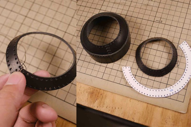 图片[25]-马头笔筒手工制作过程参考-DIY手工帖子圈子-皮具教程-皮艺果手工皮具图纸