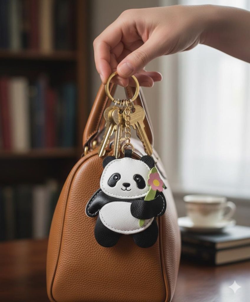 图片[1]-AlphaPatternz 熊猫挂件-皮艺果手工皮具图纸