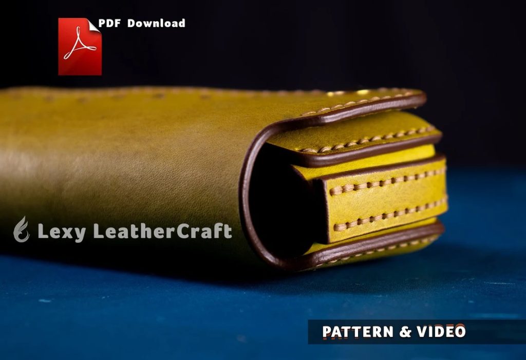 图片[3]-眼镜盒-皮艺果手工皮具图纸