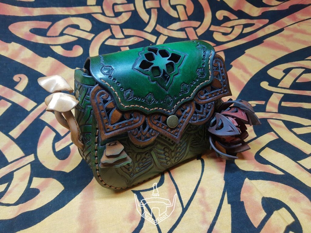 图片[1]-自然腰包bc012-皮艺果手工皮具图纸