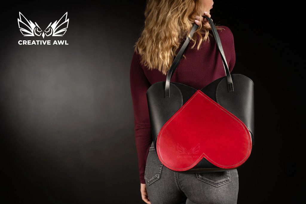 图片[1]-托特包ca283-皮艺果手工皮具图纸