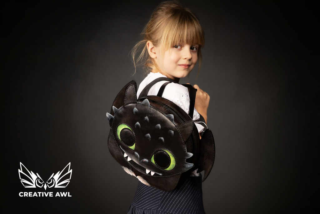 图片[3]-儿童背包ca284-皮艺果手工皮具图纸