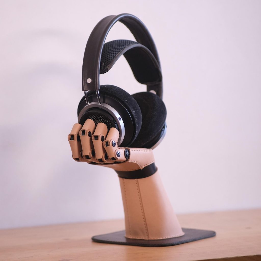 图片[2]-机械手耳机支架ph030-皮艺果手工皮具图纸