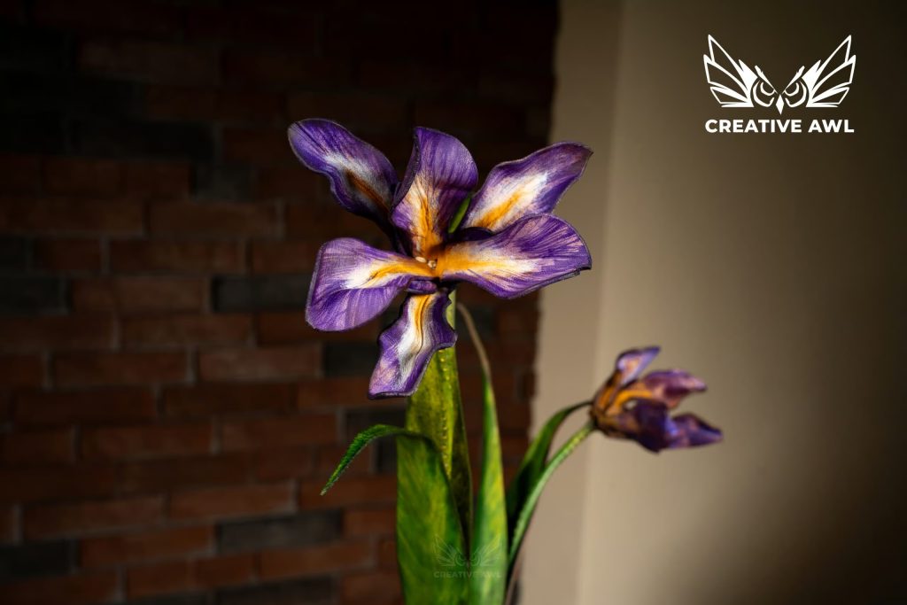 图片[2]-皮革花瓶ca288-皮艺果手工皮具图纸