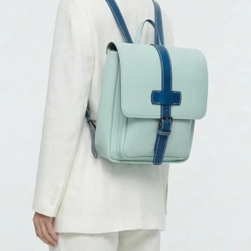 女士背包vp247-皮艺果手工皮具图纸