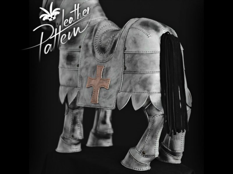 战马lh125-皮艺果手工皮具图纸