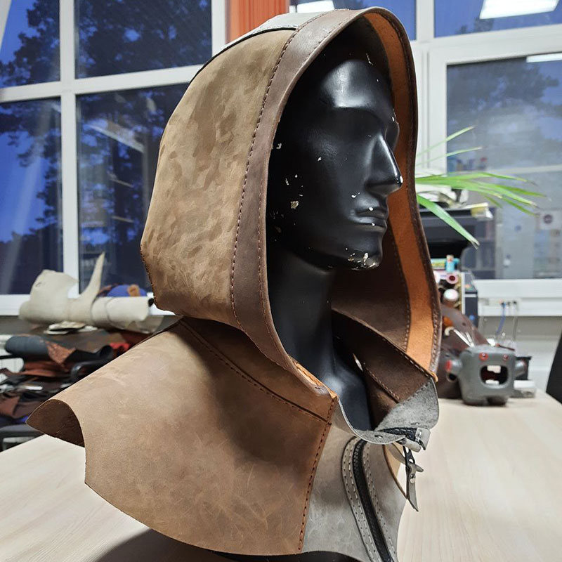 斗篷st059-皮艺果手工皮具图纸