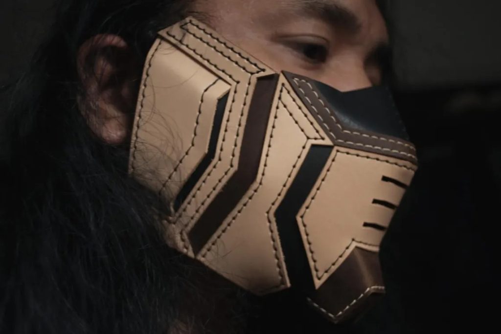 图片[1]-机甲面具ph032-皮艺果手工皮具图纸