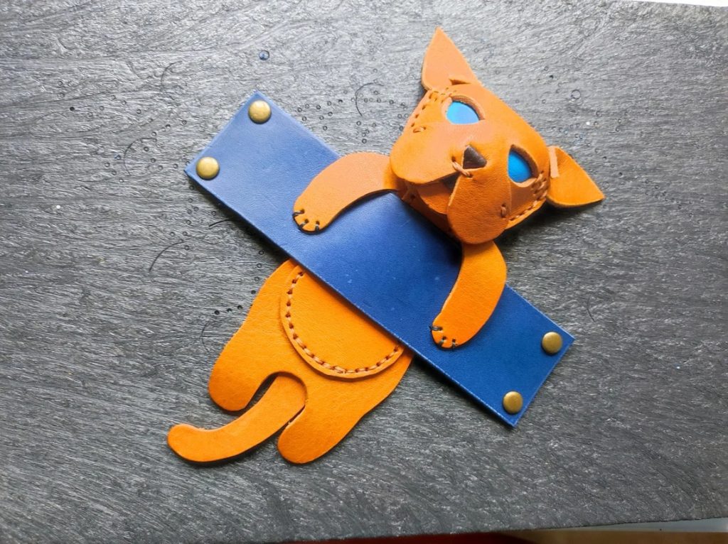 图片[2]-猫背包装饰ts029-皮艺果手工皮具图纸