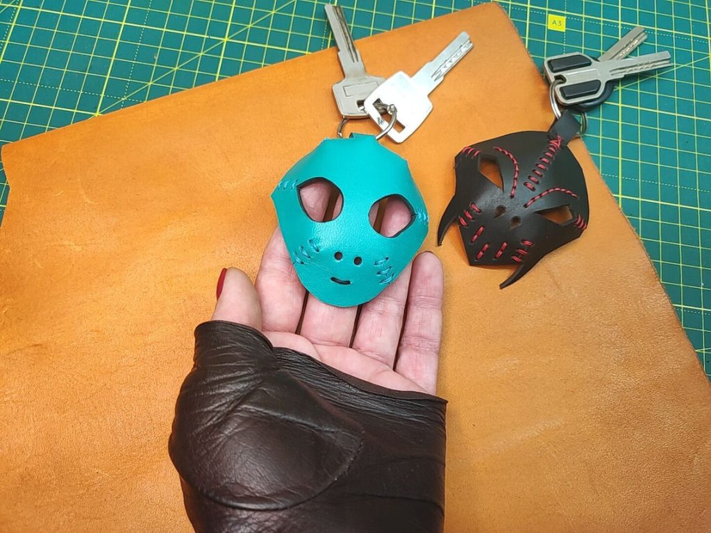 图片[1]-外星人挂件ts030-皮艺果手工皮具图纸