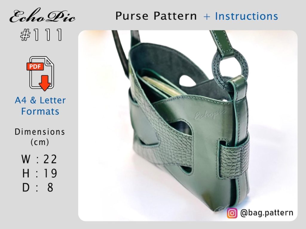 图片[2]-篮子挎包ec053-皮艺果手工皮具图纸