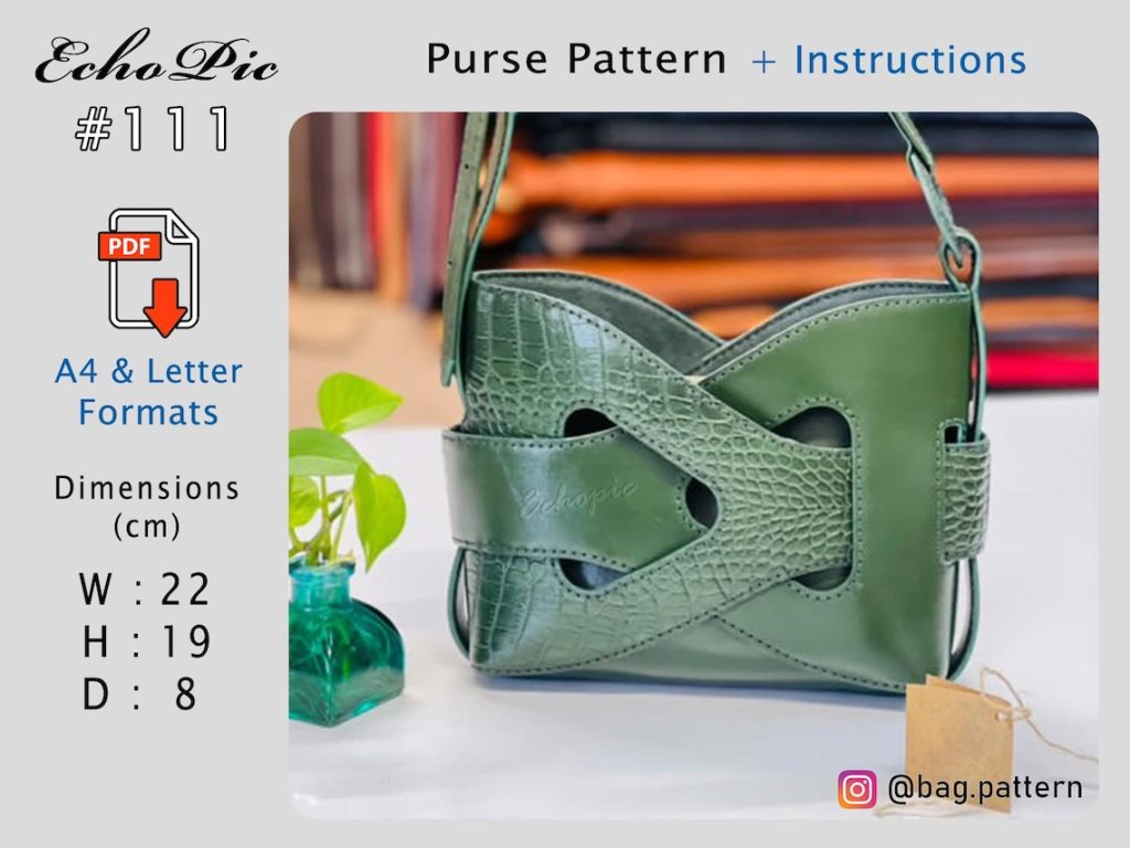 图片[3]-篮子挎包ec053-皮艺果手工皮具图纸