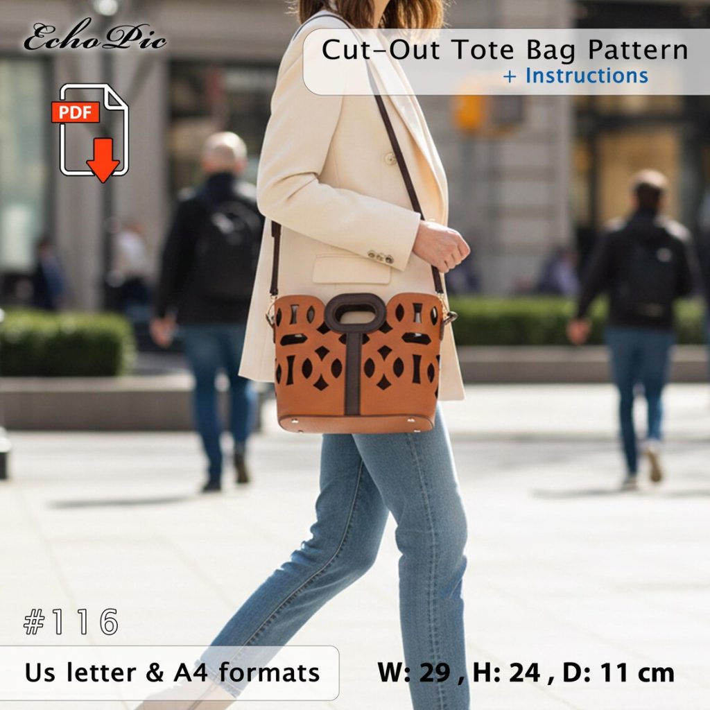 图片[1]-镂空挎包ec052-皮艺果手工皮具图纸